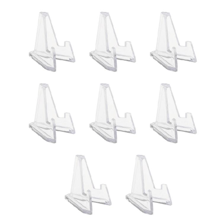 Acrylic Transparent Easel Stands Coin Display Easel Card Display Storage Rack 36mm 577₽
