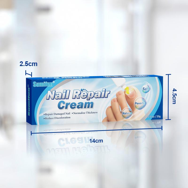 Nagelpilzbehandlungscreme, Antimykotische Nagelreparaturcreme für Zehennagel- und Fingernagelpilz, Nagelhärter und Revitalisierer