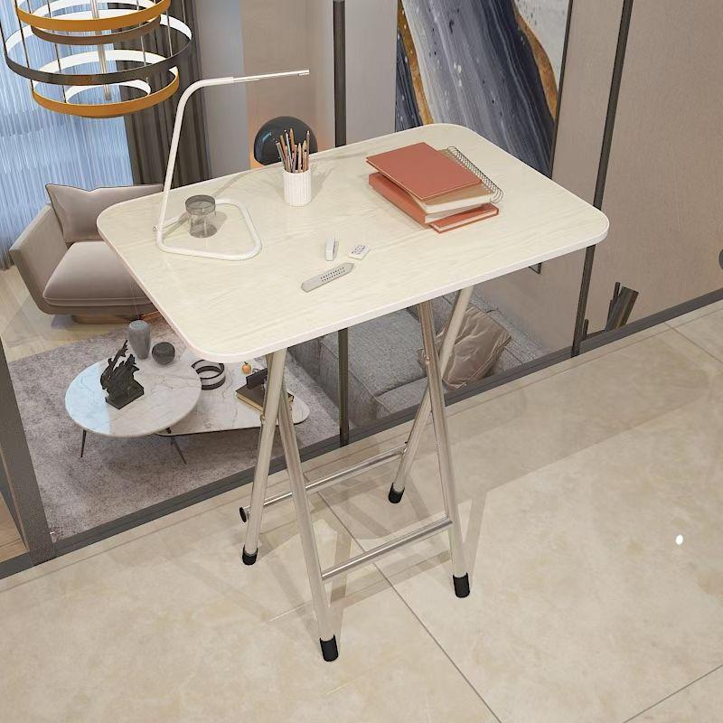 Simple Rectangular Folding Table for Dorm, Dining, and Outdoor Use