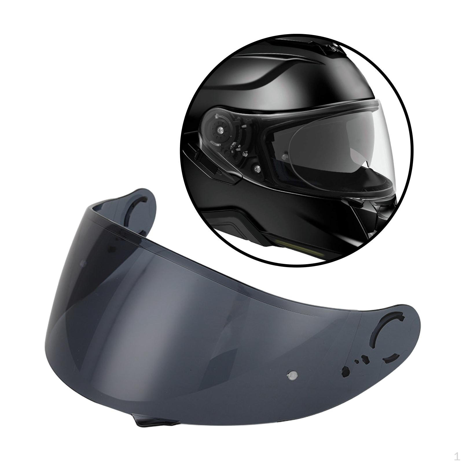 

Линза шлема заменяет прочный козырек серый