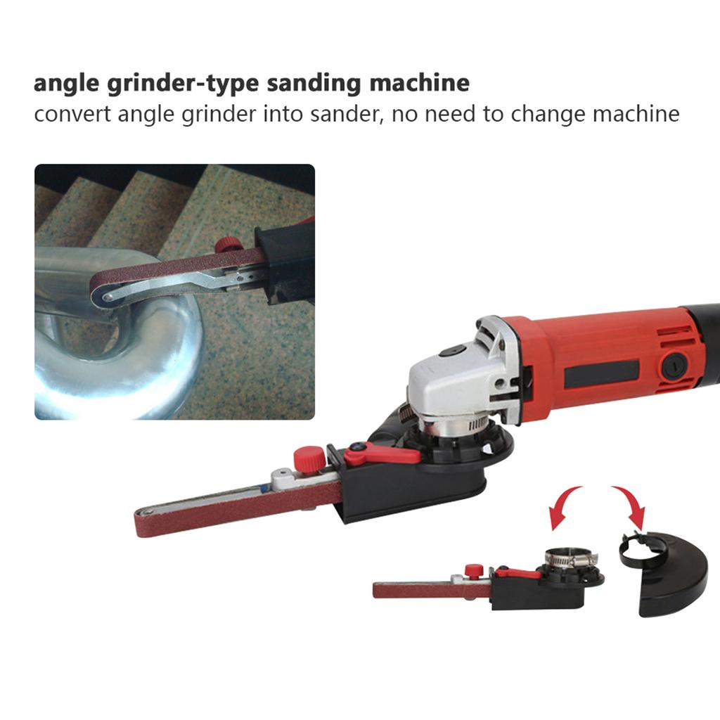 Belt Sander Sanding Adapter for 14mm Electric Angle Grinder Converter Set