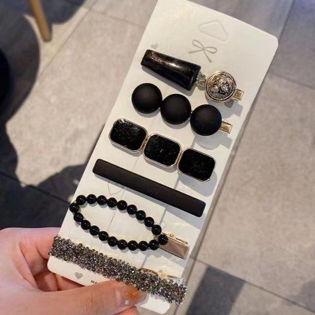 2022 Winter Korean Style Metal Hair Clip for Girls - Trendy Bangs Hairpin and Side Clip Hair Accessories