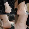 Simple Titanium Steel Anklet Women'S Advanced 18K Anklet  Love Anklet Accessories Gift