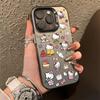 Hello Kitty applies to Apple 16plus mobile phone case iPhone15 cartoon 14Plus anti-drop 13 creative 12 cute