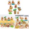Capybara Alltags PVC Schreibtischspielzeug Sammlerstück für Kinder und Geschenke
