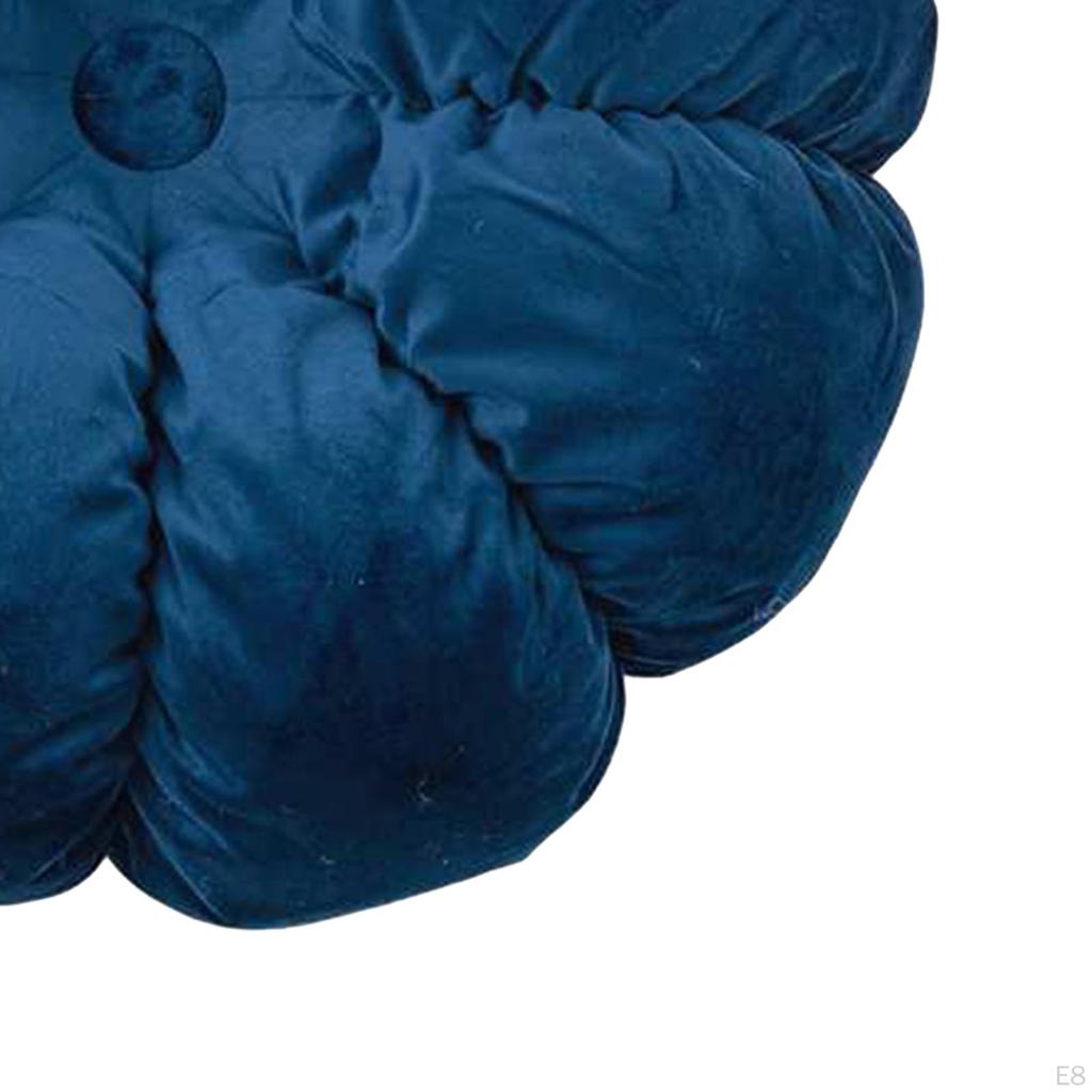 Comfortable Round Throw Pillow for Floor Seating and Chair Cushion