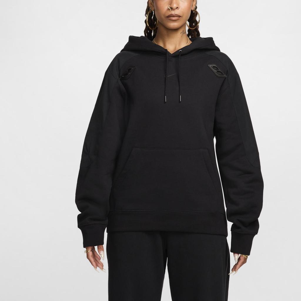 Nike X Lart De Lautomobile Nocta SS24 Einfarbiger Lässiger Pullover Hoodie Unisex Oberteile Schwarz FD2204-010