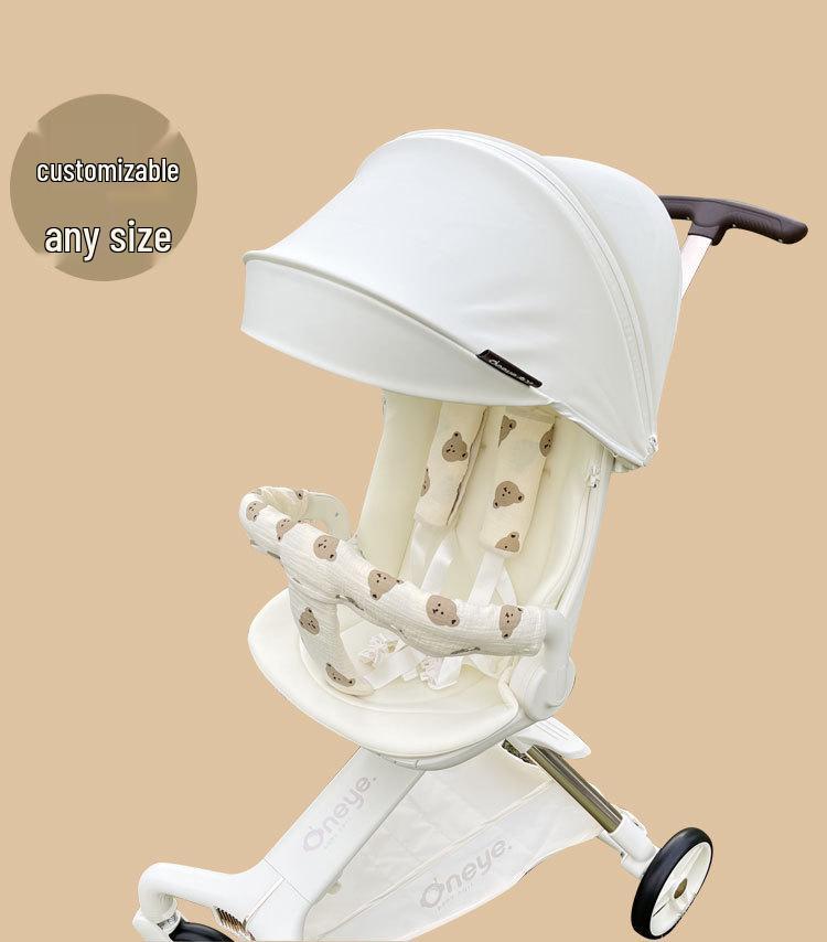 Ya De Zhu Baby Stroller Gloves with Guardrail & Water-Resistant Towel