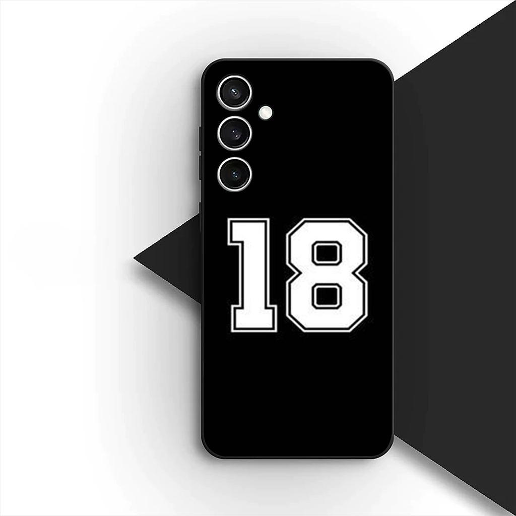 Number Football Basketball Sport No 24 5 10 23 Phone Case for Apple iPhone 12 13 Pro Max Mini ProMax X XR Air XS 12Pro 13Pro