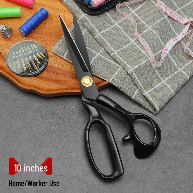 Manganese Steel Forged Tailor Scissors: 8-12 Inch Cloth Cutting