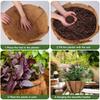 Hanging Basket Coco Liner 61cm Brown Foldable Cuttable Coconut Fiber Planter Liner