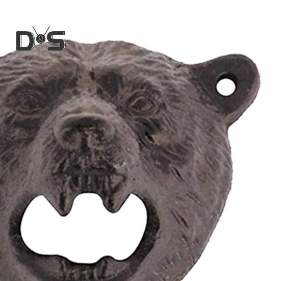 Lightweight Can Opener Creative Excellent Bear Head Bottle Cap Opener