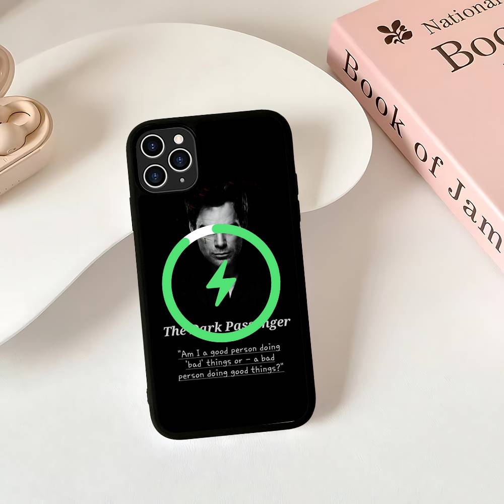 Dexter Morgan Phone Case For IPhone 16 15 14 13 12 11 17 Pro Max Plus Magnetic Wireless Cover