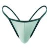 Men Spring and Summer Sexy Sexy Ice Silk Ultra-thin Buttock Thong Underwear