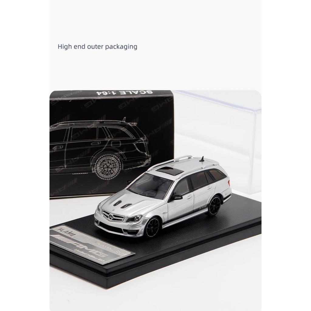 1/64 BENZ C63 Edition 507 Wagon Alloy Scale Car Model Diecast Metal Miniature Car Static Collection Toy Car Vehicles Birthday Gif