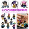 Nuovi Blocchi da Costruzione KPop Demon Hunters Modello di Assemblaggio Rumi Bambola Perfetto per Bambini Combina il Divertimento della Costruzione e il Fascino del KPop