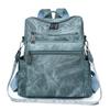 Vintage Soft Leather Backpack Women's Large Capacity Multi-use Shoulder Bag