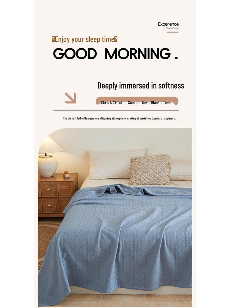 Summer Cool Cotton Quilt: Tijingmeng Air Conditioning Blanket for All-Season Comfort