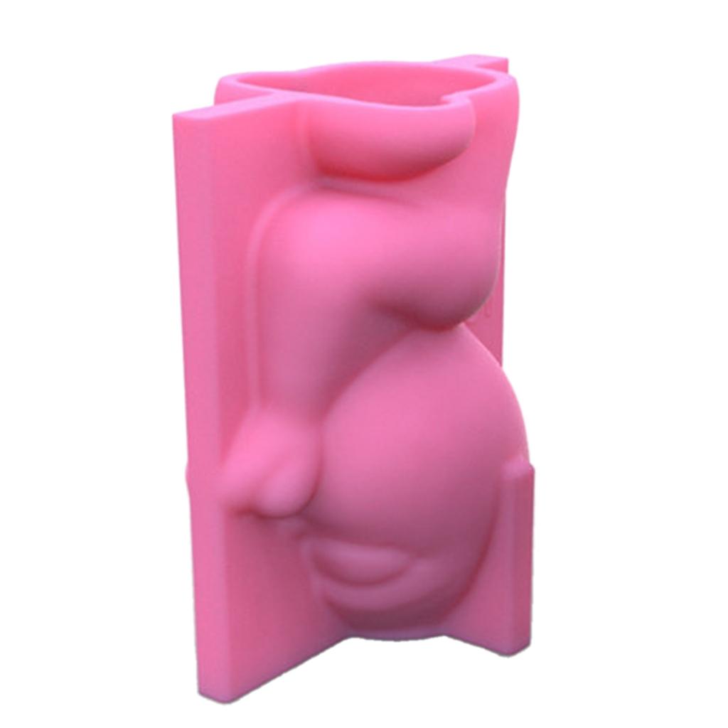 Succulents Flower Pot Resin Silicone Mold Suitable for Diy Garden Concrete Flower Pot Candle Holder Crafts Home Decor