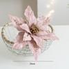 Flannel Christmas Flowers Artificial Christmas Flowers Easy To Decorate Elegant And Colorful High Quality Material