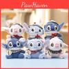 Stitch Plush Toy Keychain With Scarf And Trench Coat Design For Kids And Collectors