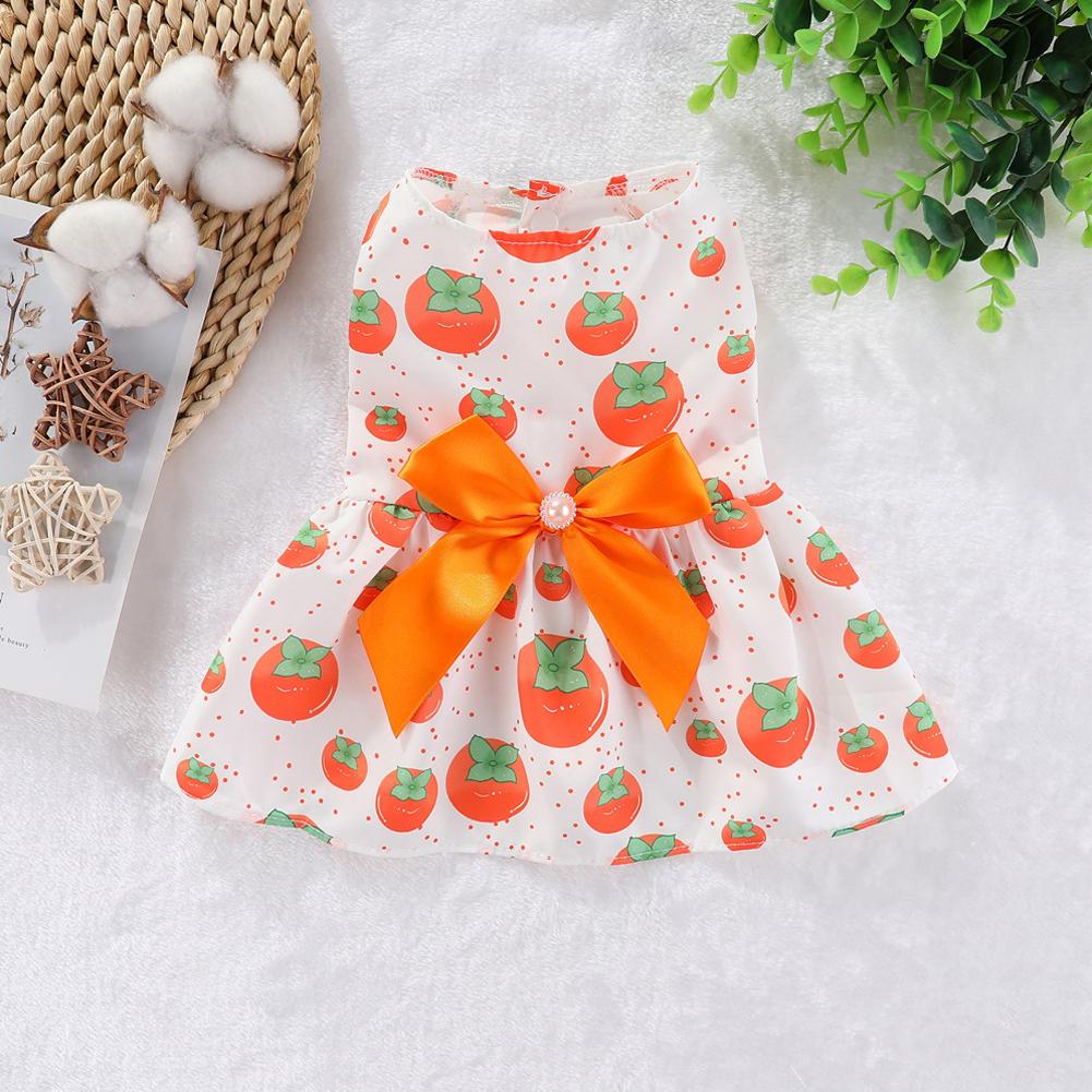 Spring Summer Cat Princess Dress Pet Sunflower Skirts Pet Clothes Comfortable Soft Puppuy Dogs Cats Dress