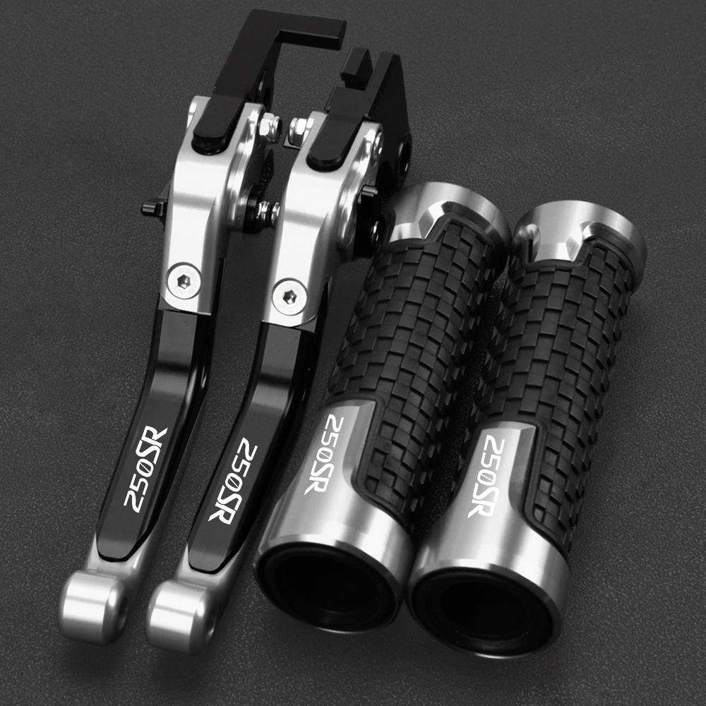 Moto Adjustable Extendable Brakes Clutch Lever Handle Bar Hand Grips Ends Hand Brake For CFMOTO CF MOTO 250SR 250