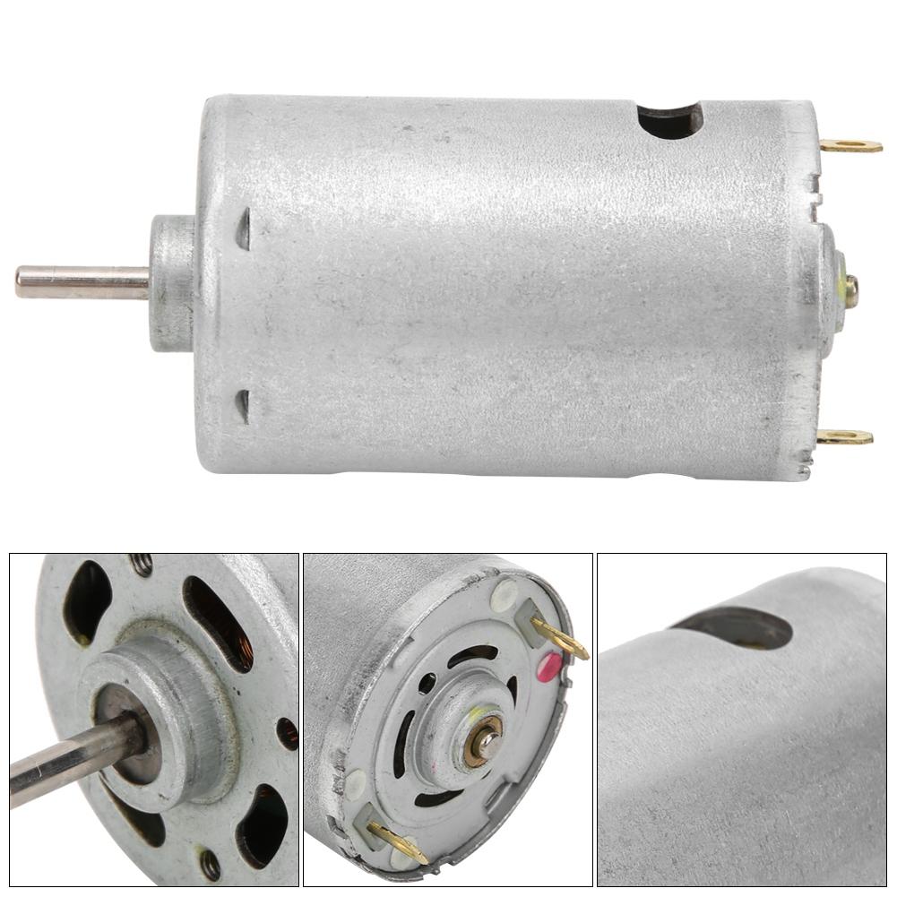 Silný magnetický kartáčový motor 550 DC24V Motor Příslušenství pro elektrickou vrtačku 10000 ot/min