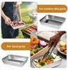 Stainless Steel Food Storage Containers Set – Freezer  Dishwasher Safe Stackable Storage Boxes with Lids Oven-Safe Trays  Side Dish Plates Ideal