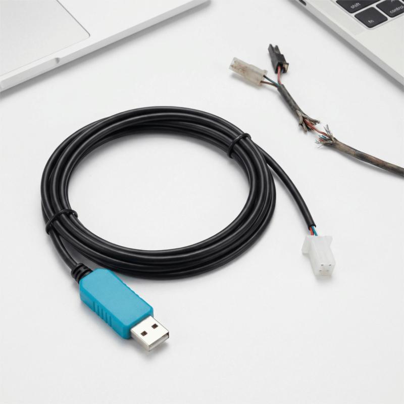 USB To TTL RS232 Upgrade Cable Sensitive Electric Motorcycle Upgrade Cable USB Cable for VOTOL Controller Communication