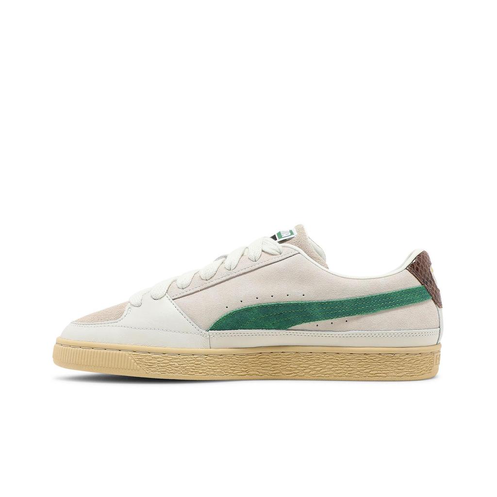Puma Suede 'White Juniper' (Unisex) Whisper White / Juniper Skateboard Shoes 382155 01