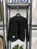 Men's Jacquard Design Round Neck Long Sleeve Warm Hooded Sweater