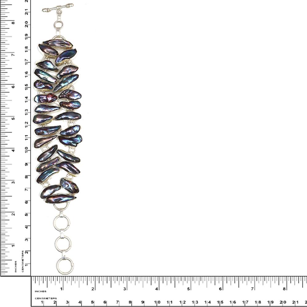 Titanium Viva Pearl Smoky Quartz Jewelry Necklace &Set  18-20''