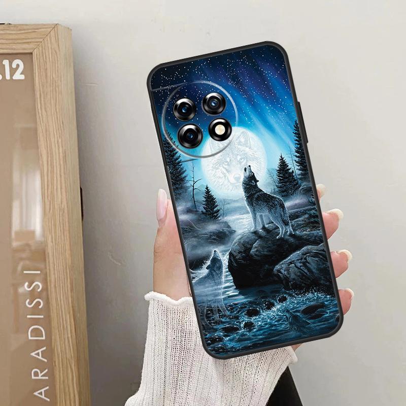 Animal Wolf Galaxy Case For OnePlus Nord 5 CE 3 4 Lite N20 N30 OnePlus 13T 13R 12R 10T 10R 10 11 12 13 15 Cover
