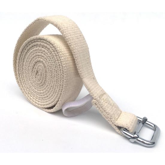 Durable Pure Cotton Buckle Exercise Gym Fitness Tool Yoga Strap Stretching Belt