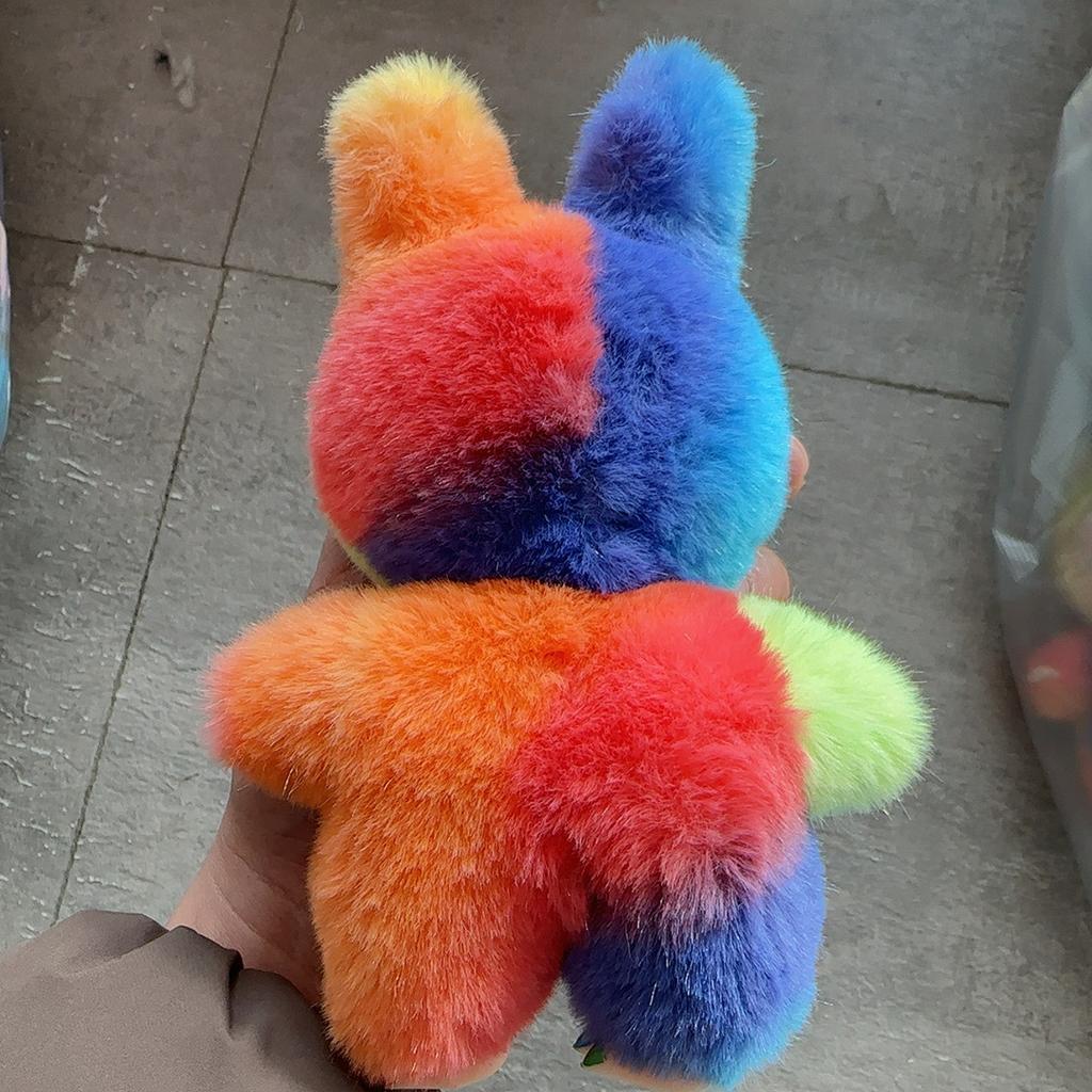 Doll Vinyl Face Plush Pendant Cute Keychain Internet Celebrity Trend Mini Doll Stall