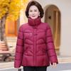 New Chinese Style Padded Winter Coat for Middle-Aged/Elderly Women