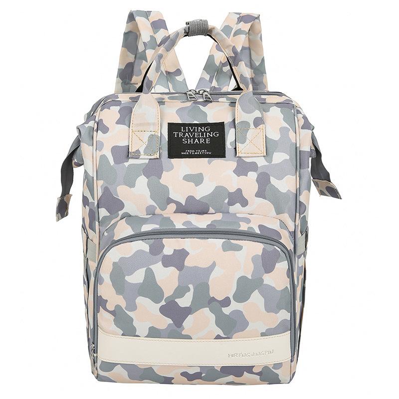Baby Diaper Bag Backpack Mommy Pregnant Bag Large Capacity Baby Diaper Package Travel Backpack Mom Breastfeeding Stroller Bag