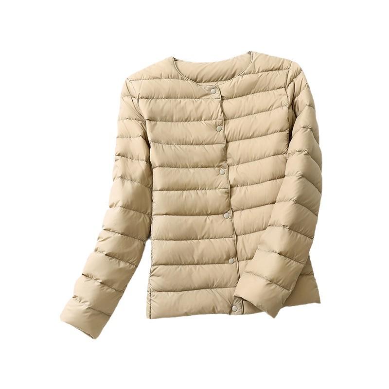 Women's Slim Fit Lightweight Down Jacket - Warm, Casual, Outdoor Windbreaker