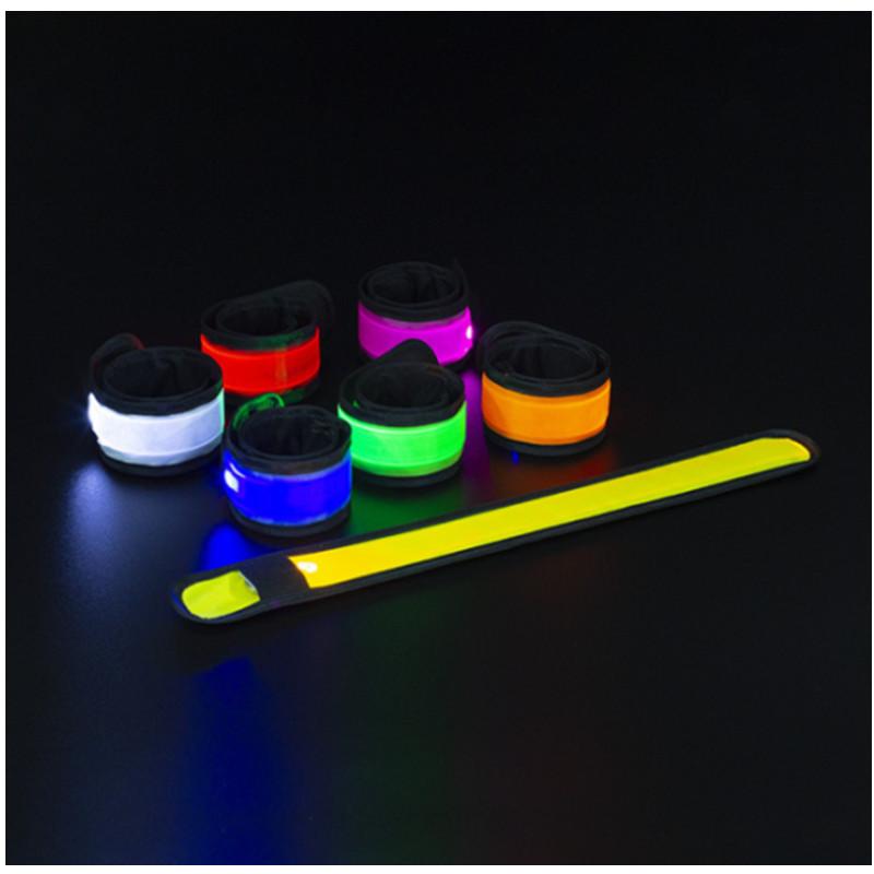 Outdoor Sport Nacht Laufen Armband LED Licht Sicherheitsgurt Arm Bein Warnung Handgelenkband Radfahren Fahrrad Party Leuchtendes Requisit