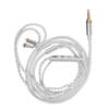 3.5mm/Type-C Headphone Cable 8Core Silver Plated Braided Earphone Cable 2Pin 0.78mm Plug Replacement Earphone Cable
