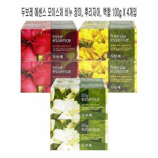 

Dubore Essence Moisture Soap 4-pack Rose Lily Freesia O (W94509D) Freesia