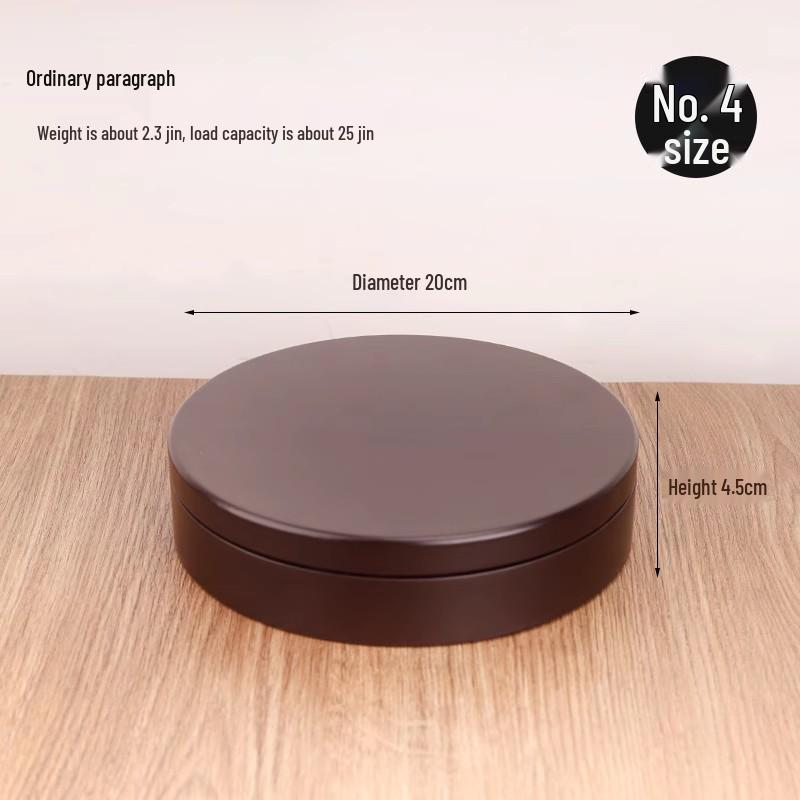 Creative Round Vase Stand: Imitation Rosewood Mixed with Solid Wood - Ideal for Jade, Stones, Ornaments, Incense, or Flowers