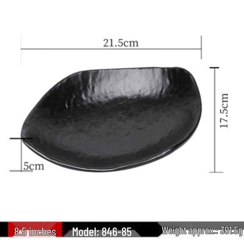 Frosted Melamine Multi-purpose Serving Plate 10 Pack