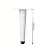 4pcs Coffee Table Support Desk Chairs Nightstands DIY Furniture Metal Legs Adjustable Furniture Table Legs for Sofa TV Cabinet