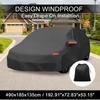 Motoforti Car Cover Outdoor Waterproof Sun Rain Snow Hail Protection with Left Side Door Zipper for Subaru Legacy Hatchback