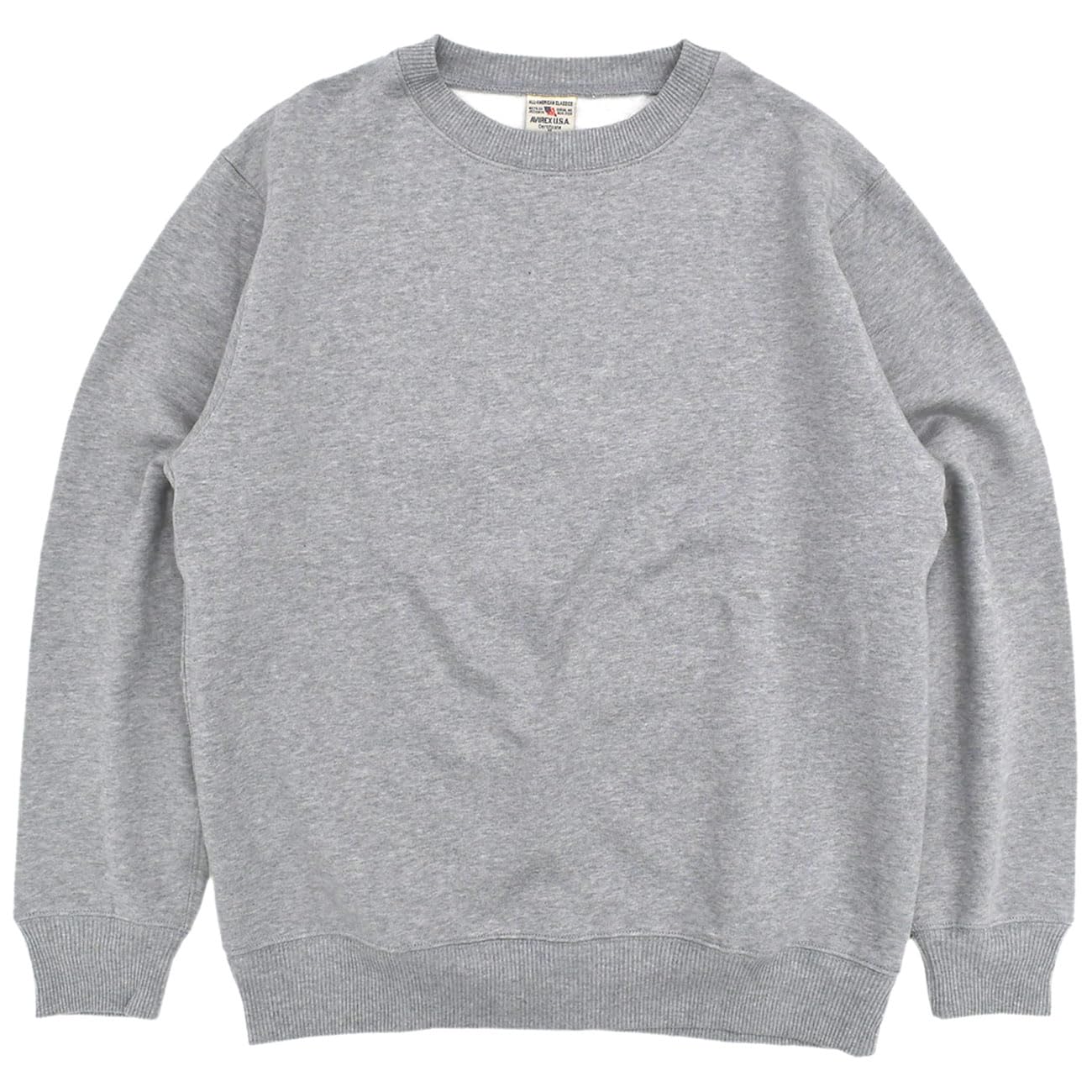 

Avirex DAILY Crew Neck Long Sleeve Sweatshirt Size Oxford (783-3932002), Men s 2XL, 382,