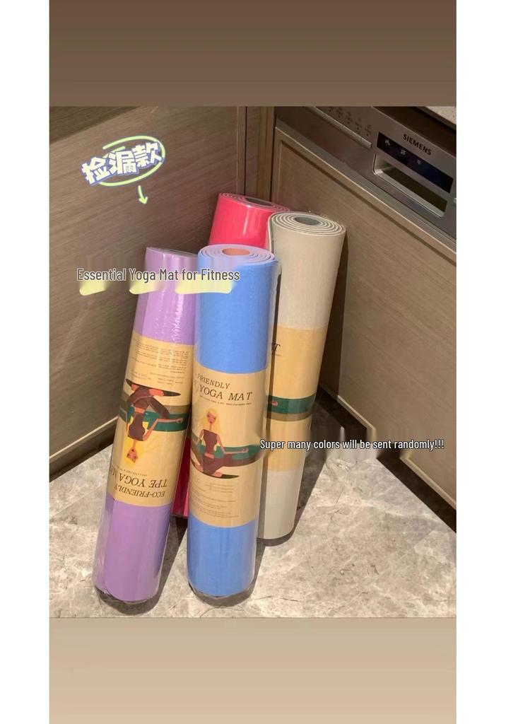 Original Export Quality Shock Absorbing Non-Slip Fitness Yoga Mat