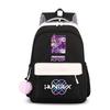 Anime Cute K-Pop Printed Large Capacity Waterproof Backpack for Teenger Student Girl Boy Schoolbag Bookbag Kid Gift Women Travel Bag Mochila
