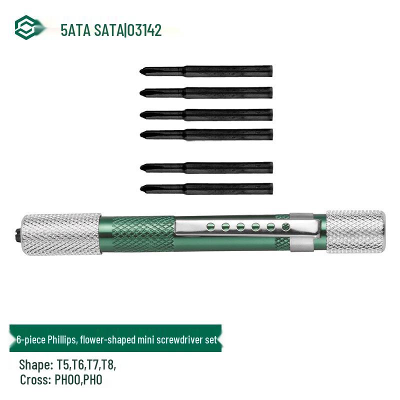 Miniature Screwdriver Set: Slotted & Phillips Heads for Mobile Phones & Watches